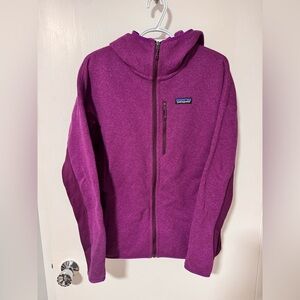 Patagonia Women's Purple Fleece Zip UP Jacket